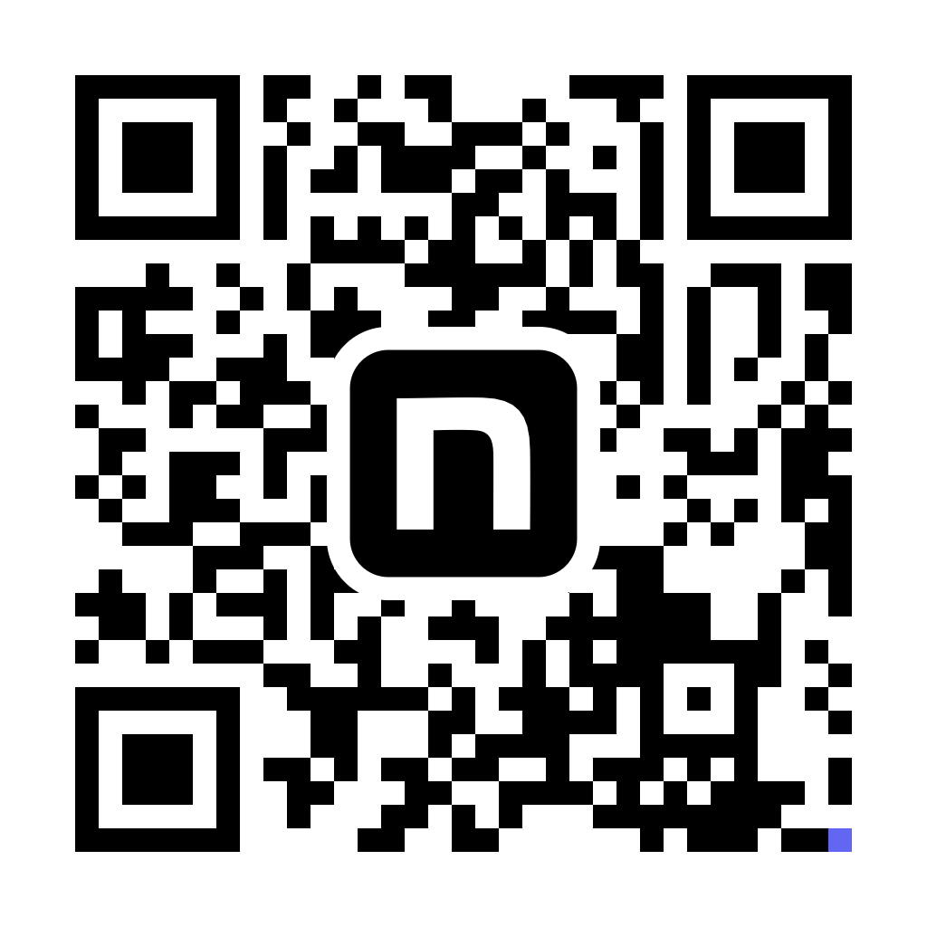note schroneko への QR コード